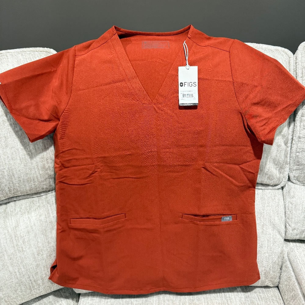 FIGS Women’s Auburn Regular Casma and Petite Zamora Set — Size  L